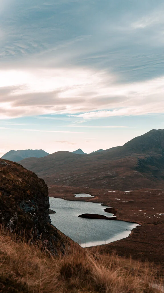 Image of Knockan Crag National Nature Reserve from a NC500 4 Day Roadtrip Adventure
