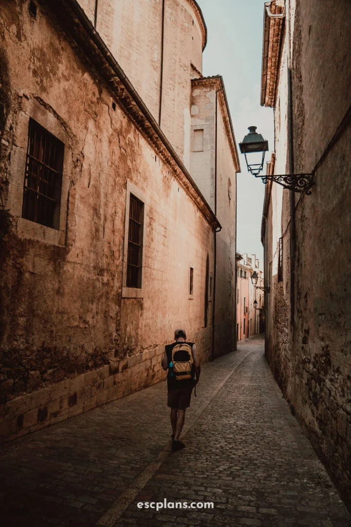 van life europe exploring Girona, Spain